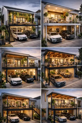 Mezannine Teras Rumah Keren di Kukusan