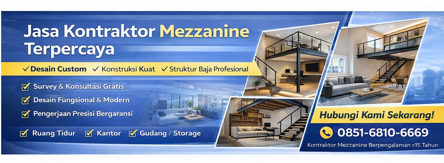 Jasa Pembuatan Mezzanine kukusan Bergaransi